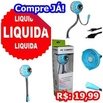 Webcam Com Microfone Com Visão Noturna Microfone