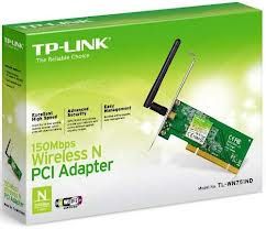 Placa De Rede Wireless Tp-link Tl-wn751nd - 150mbps - Pci